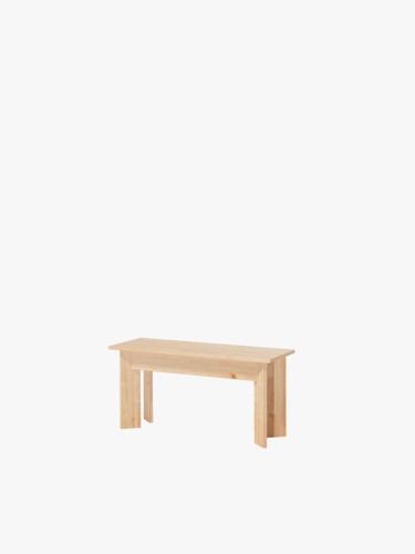 Banco de madeira 90X35 BATU | LUFE