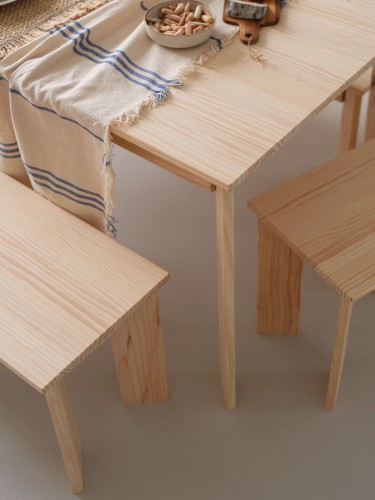 Banco de madera 150X35 BATU | LUFE