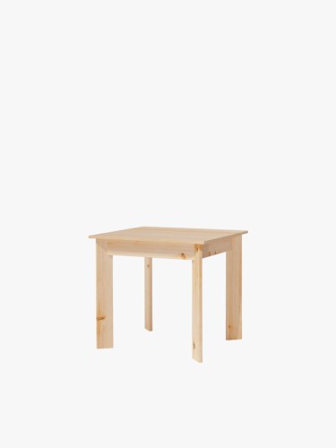 Mesa de refeição de madeira 80X80 BATU | LUFE