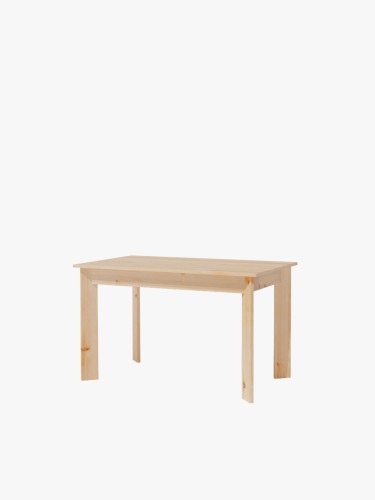 Table à salle à manger en bois 120X80 BATU | LUFE