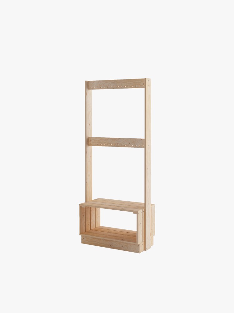 BEKA stand appendiabiti per bambini 160x70