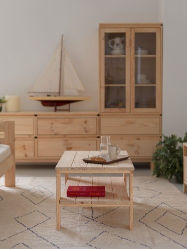 Tavolino da salotto in legno LAUKI | LUFE