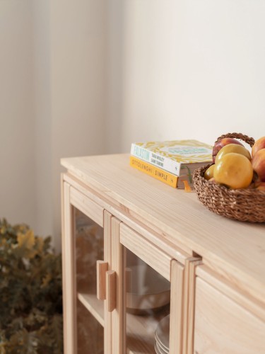 Piano d'appoggio modulare in legno 157 LIBE | LUFE