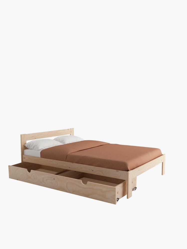 LORE cama doble 140 con 1 cajón