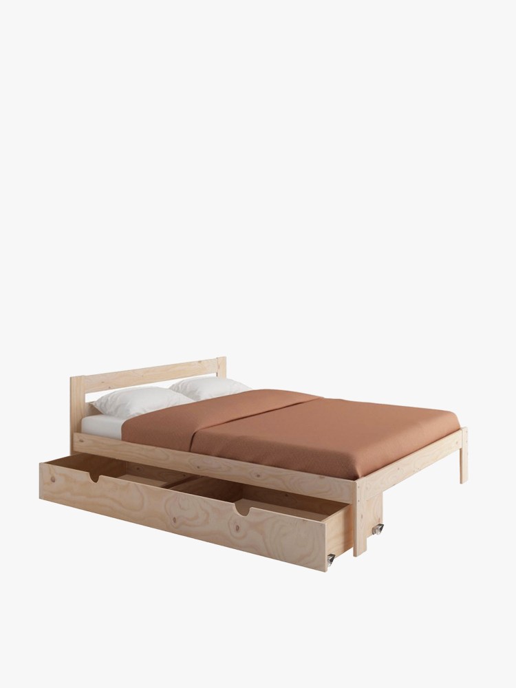 LORE cama doble 150 con 1 cajón