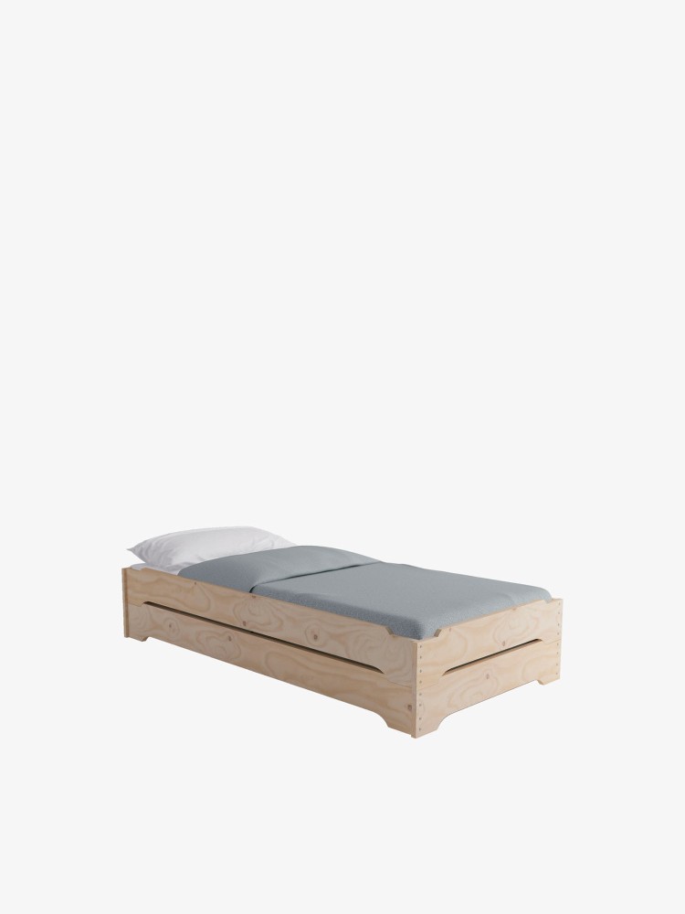 MENDI cama montessori apilable 90 x 2 unidades