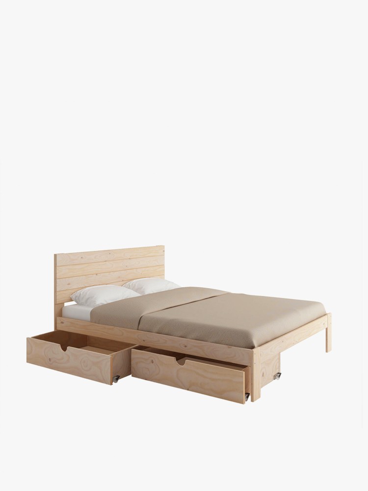 TESTA cama doble 160 con 2 cajones