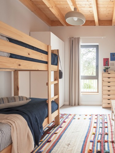 Lit superposé en bois de 105 cm | LUFE