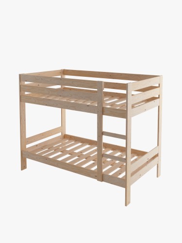 Letto a castello in legno da 105 cm | LUFE