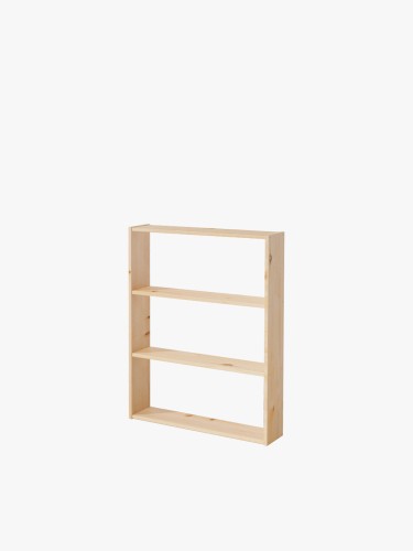 Étagère basique à 4 tablettes en bois | LUFE