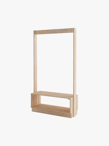 Stender appendiabiti BEKA 180x100 cm in legno | LUFE