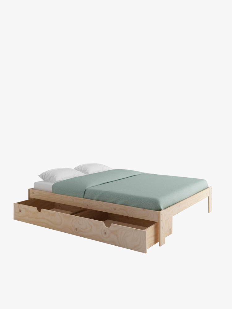 BASO cama doble 150 con 1 cajón