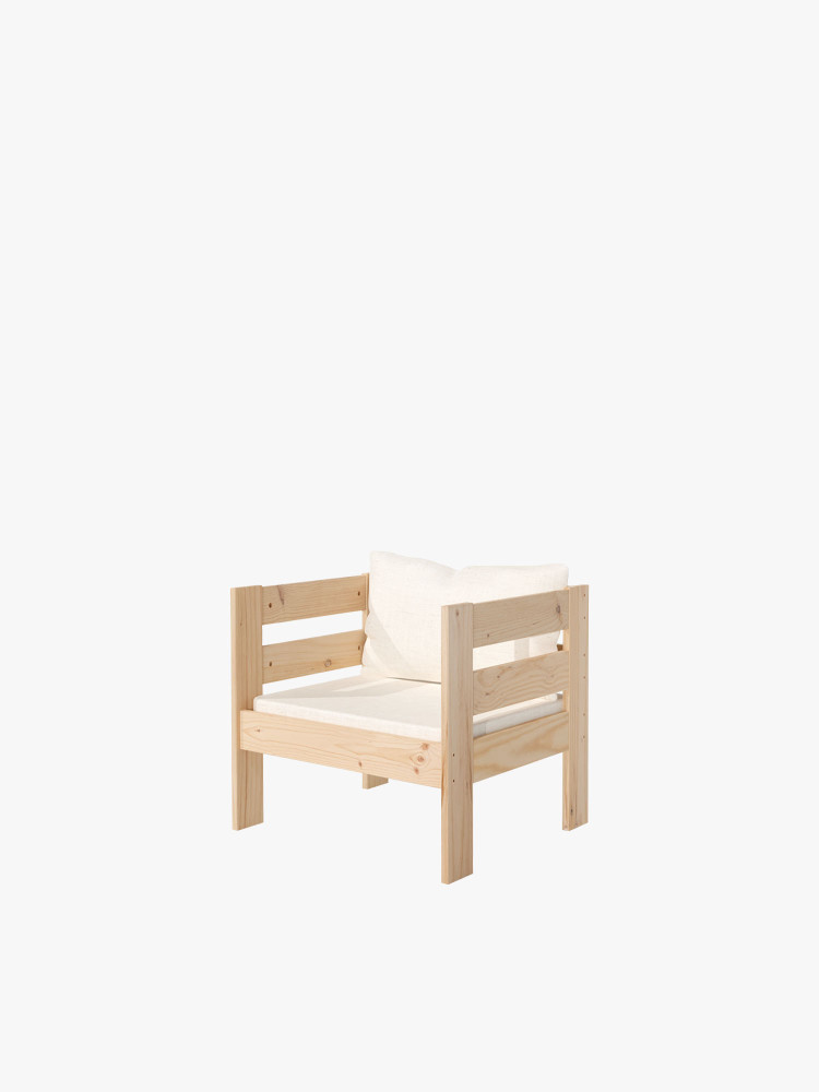 OREKA sillón modular con 2 brazos
