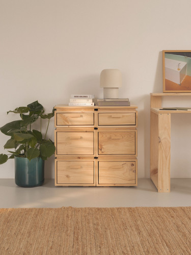 Móvel arquivador com 6 gavetas LIBE | LUFE