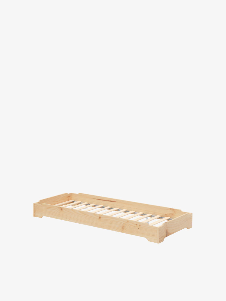 Lit montessori empilable de 90 cm en bois | LUFE 2