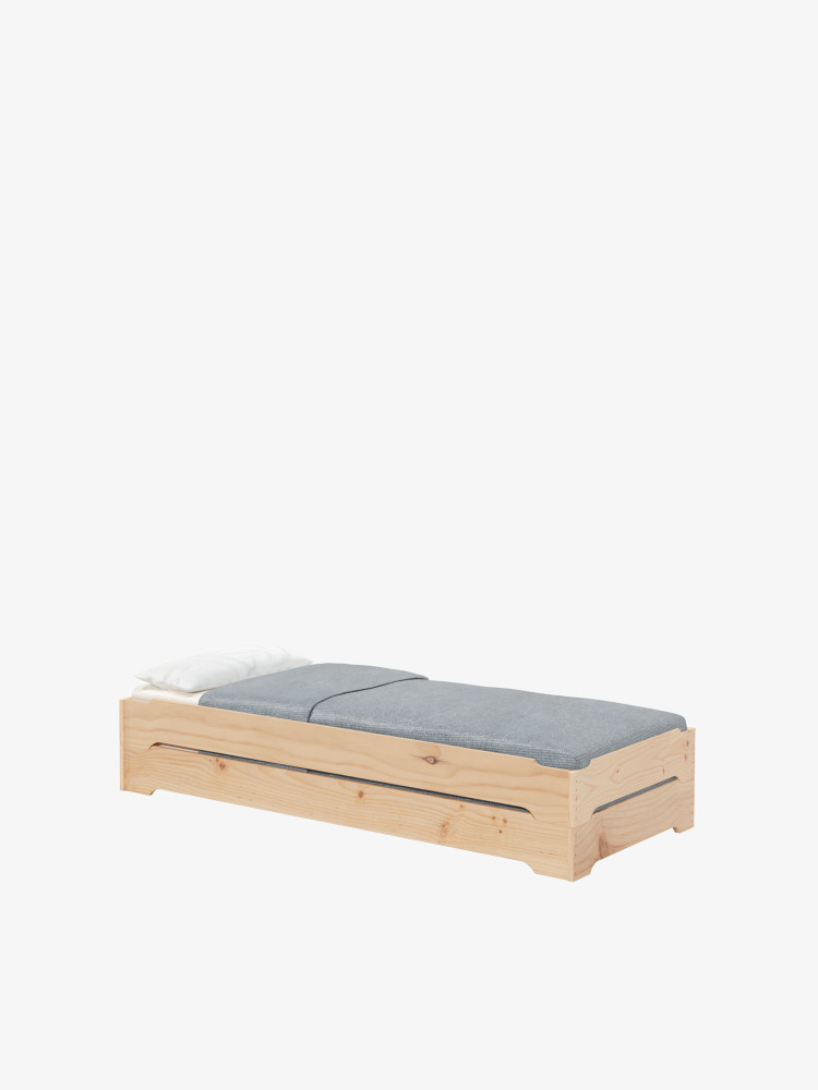 MENDI cama montessori apilable 90 x 2 unidades
