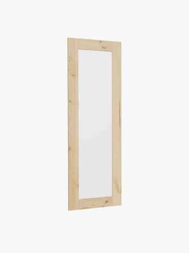 Miroir sur pied avec cadre en bois | LUFE