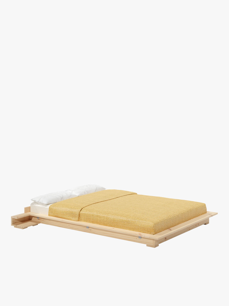 LUR letto tatami con comodini 160