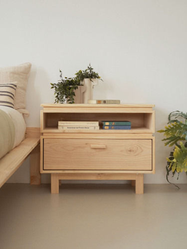 Módulo aberto em madeira natural 78x20 | LUFE