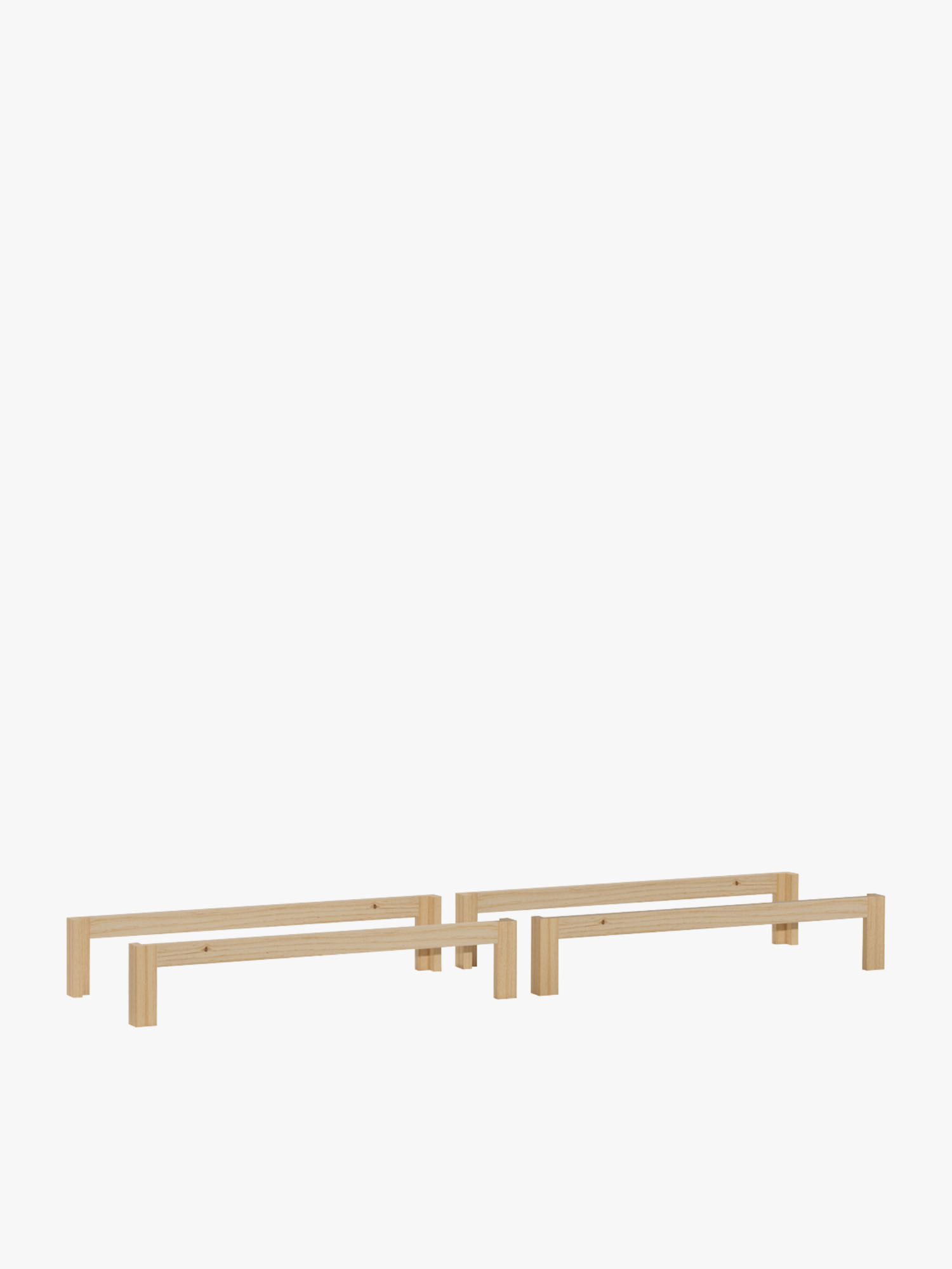 Patas 157 para cajoneras AIKA | LUFE