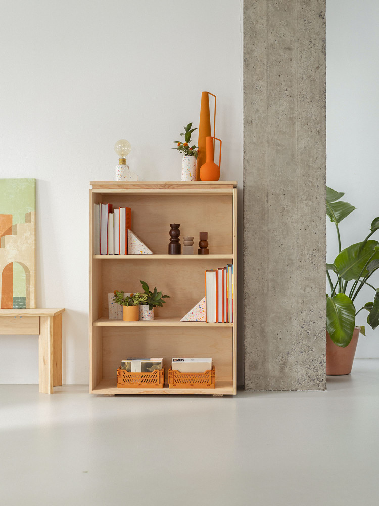 Module étagère en bois naturel | LUFE 2