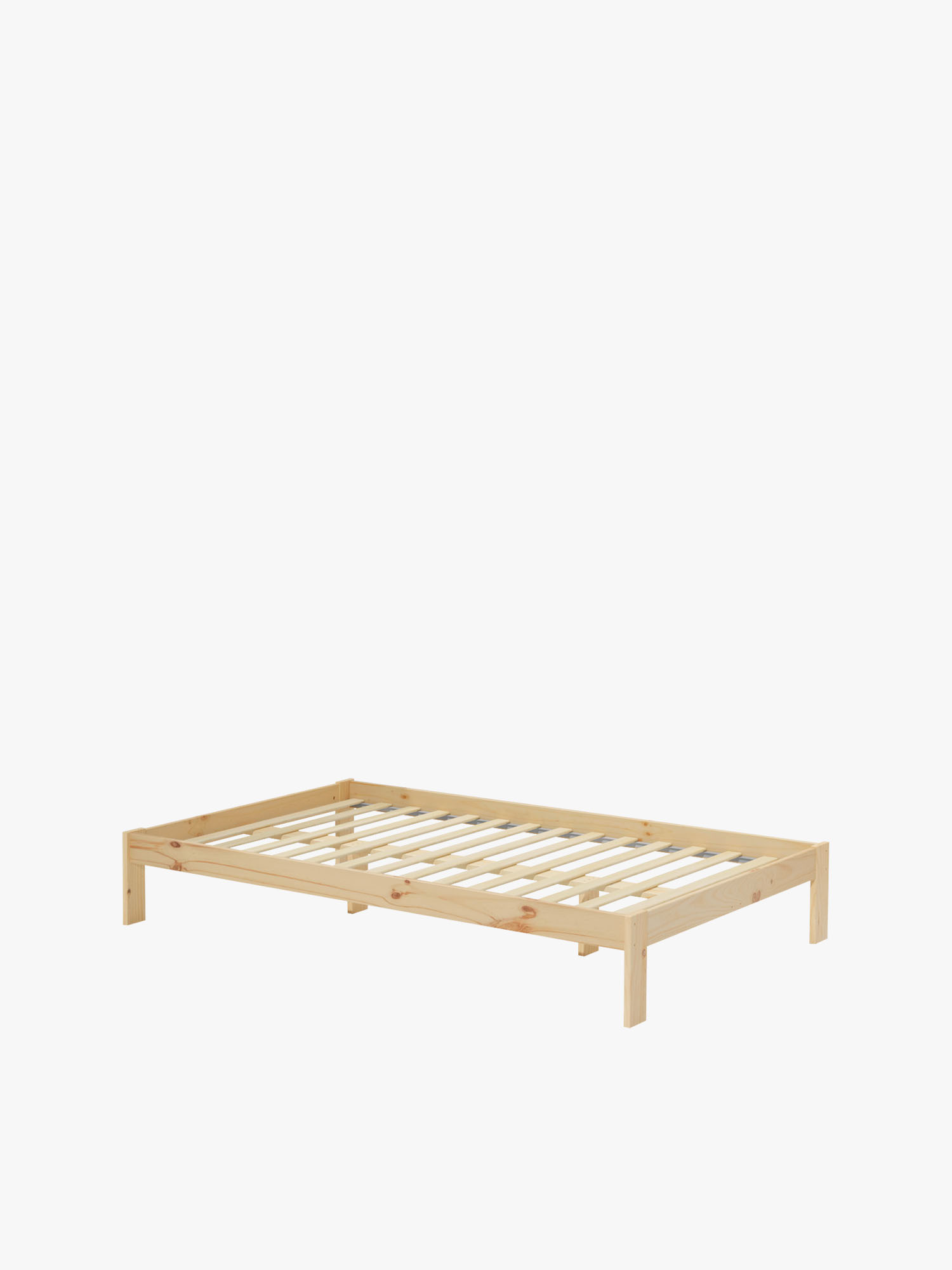 Letto da una piazza e mezza BASO 135 cm in legno | LUFE