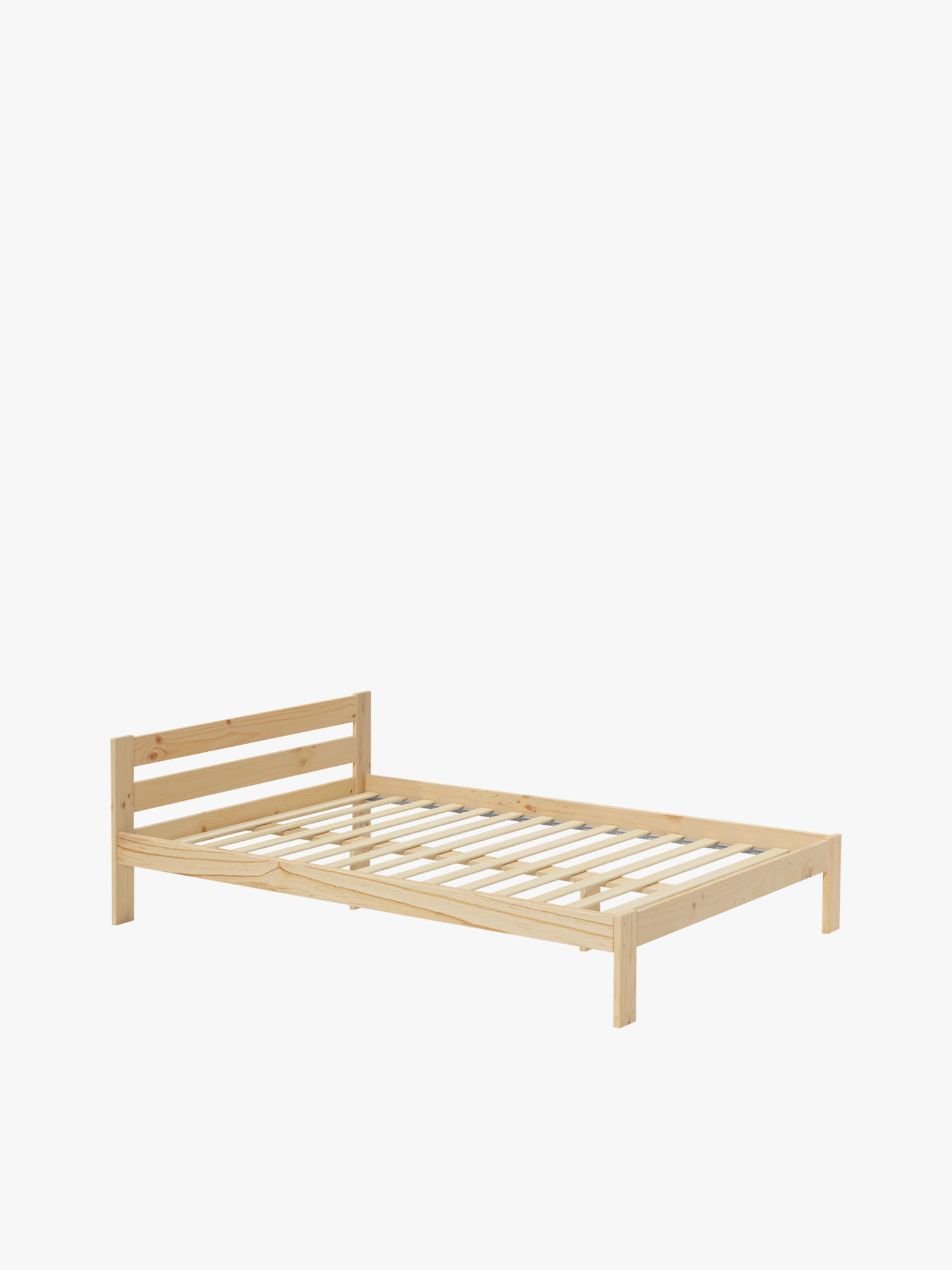 Cama LORE de casal de 160 cm em madeira | LUFE