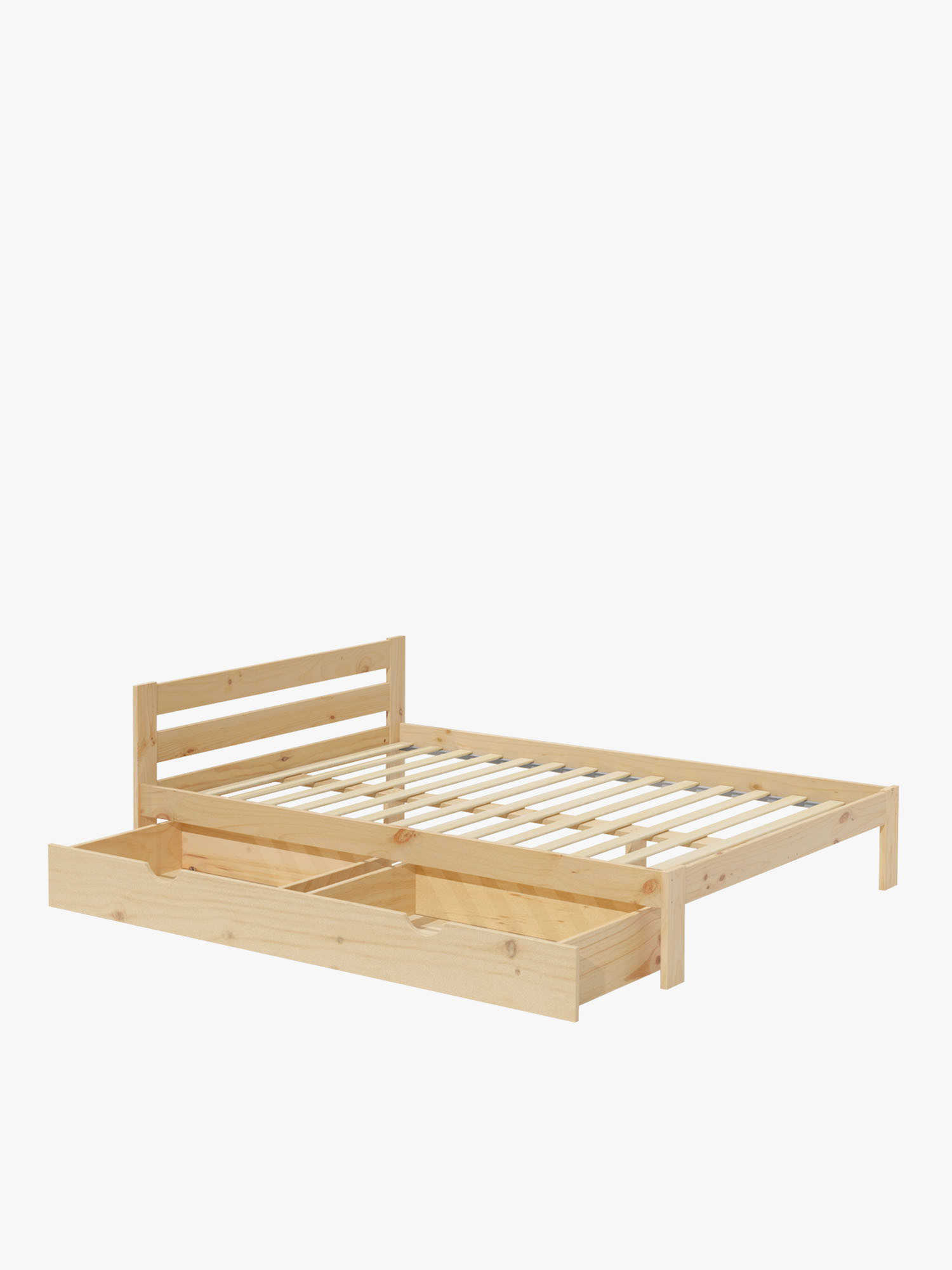 Cama doble LORE 150 cm con cajón | LUFE
