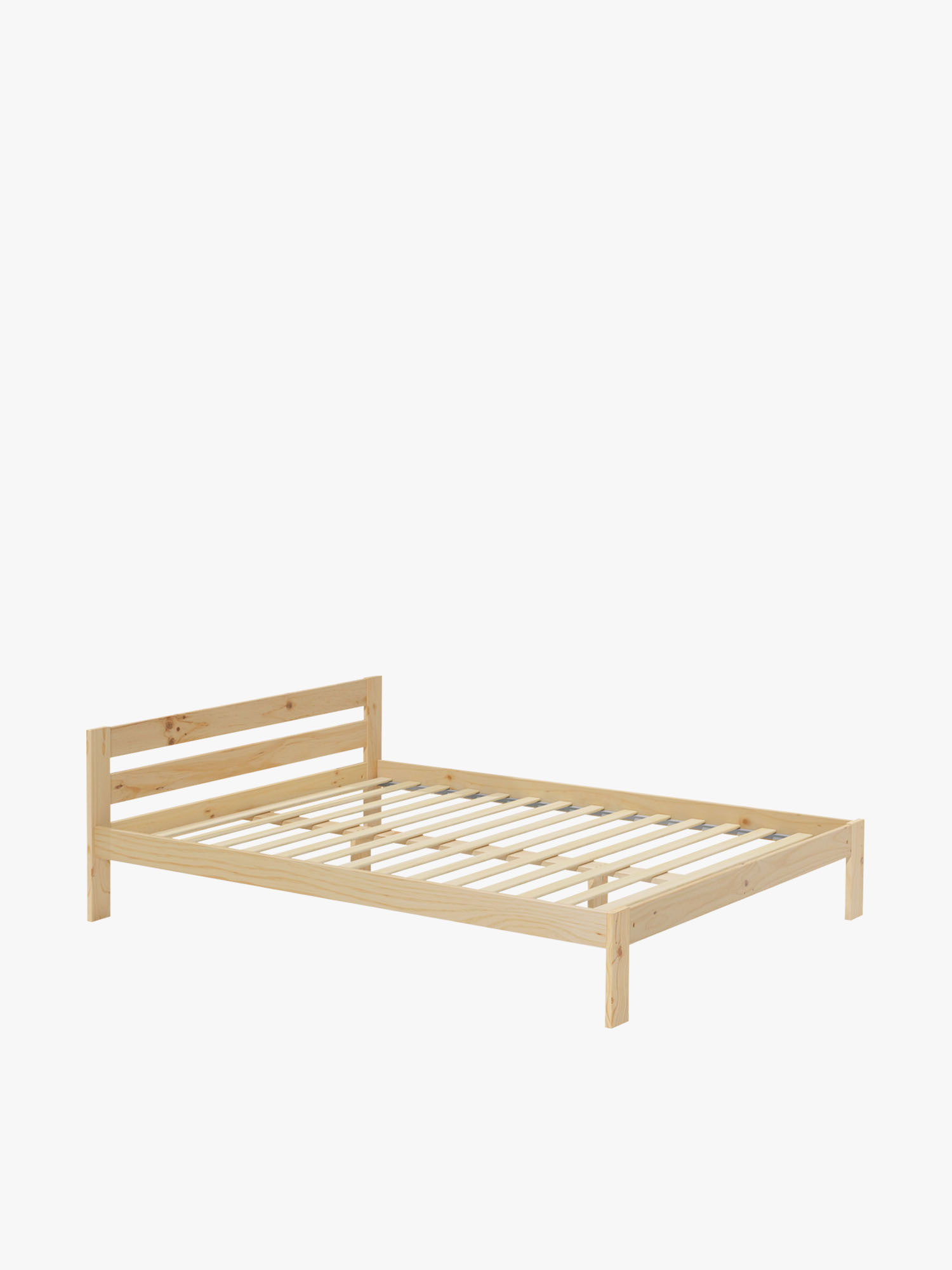 Lit double LORE 180 cm en bois | LUFE