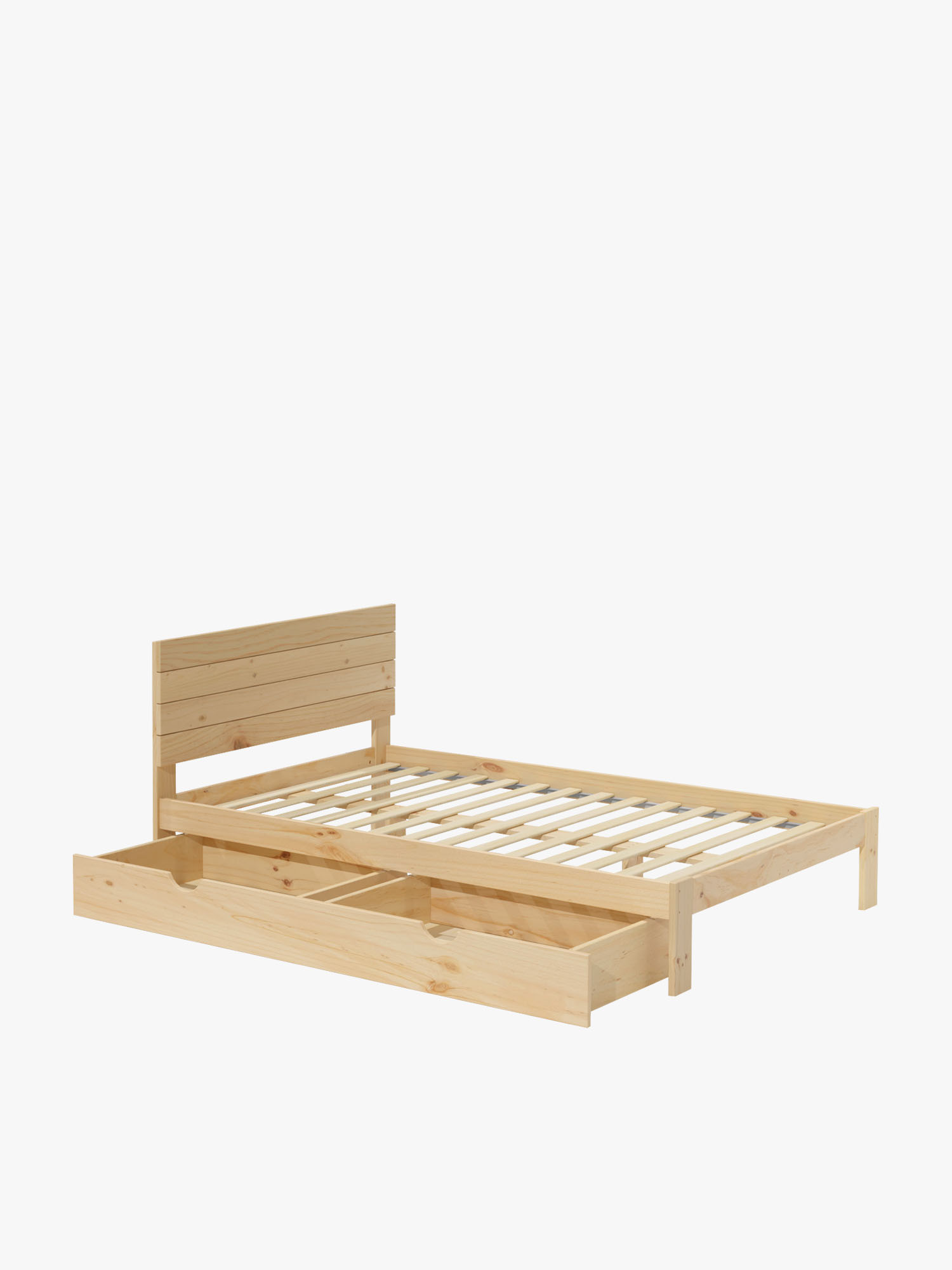 Cama TESTA de casal de 140 cm com gaveta | LUFE