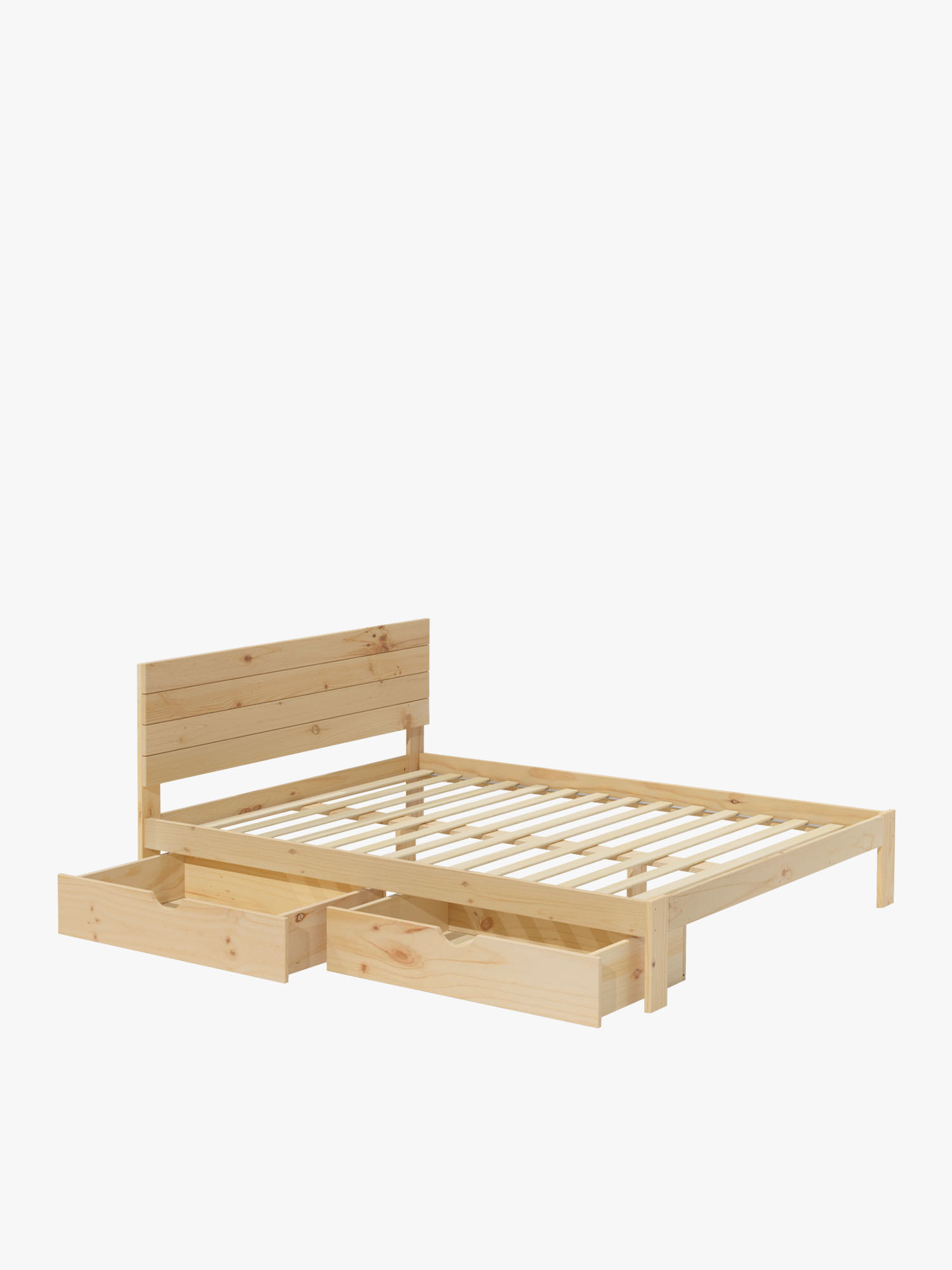 Cama de casal TESTA 180 com gavetas | LUFE