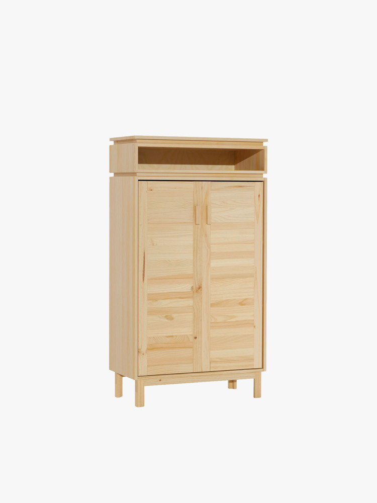 Armoire d'entrée en bois naturel | LUFE