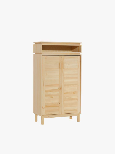 Armoire d'entrée en bois naturel | LUFE