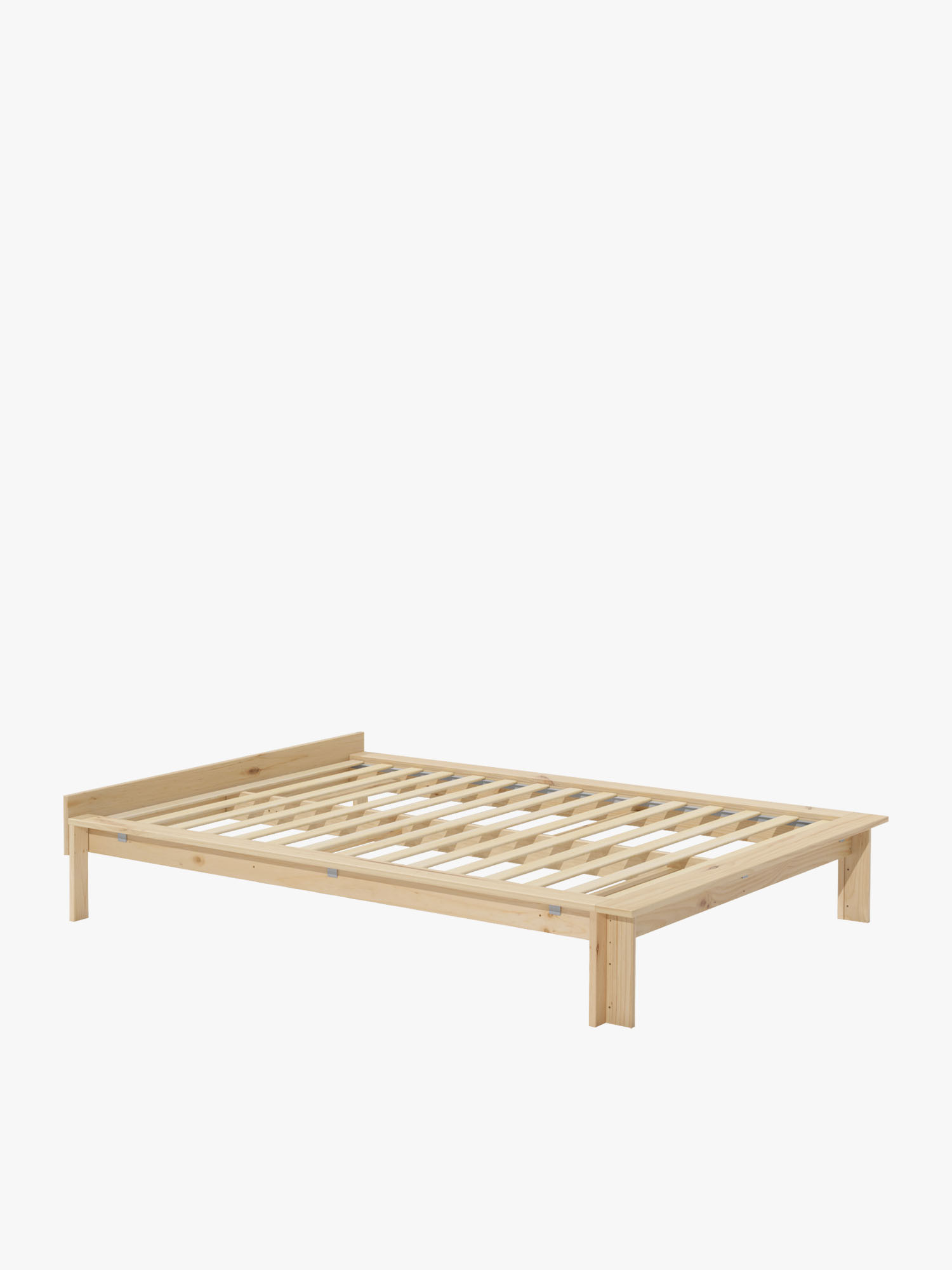 Lit double en bois LUR 160 cm en bois | LUFE