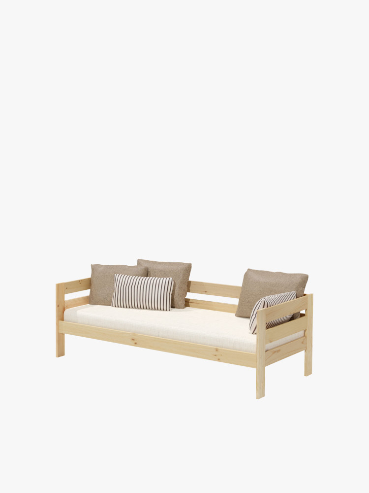 Divano singolo da 80 cm in legno | LUFE
