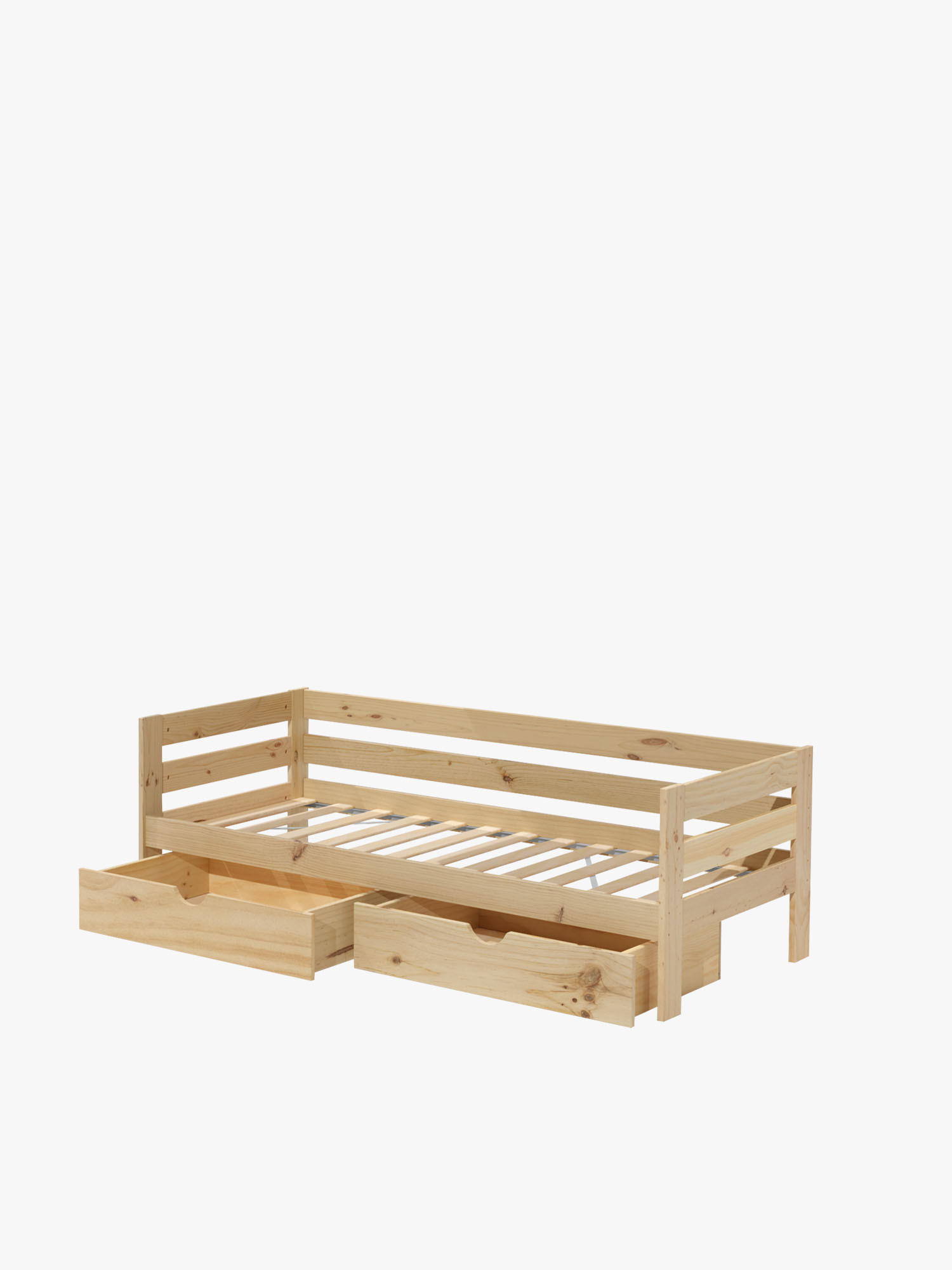 Divã cama 80 com gavetas