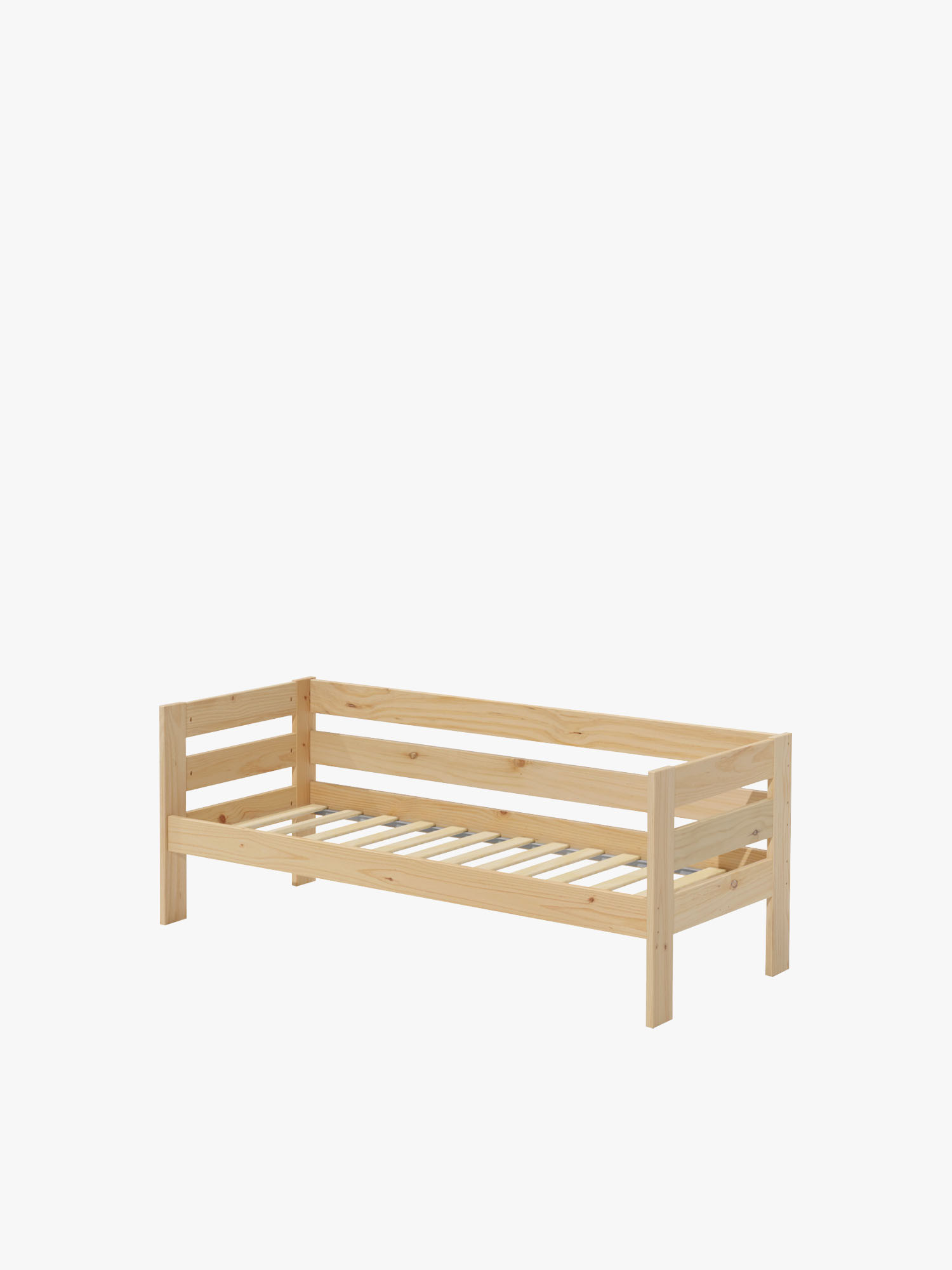 Divano letto per bambini in legno da 70X160 cm | LUFE