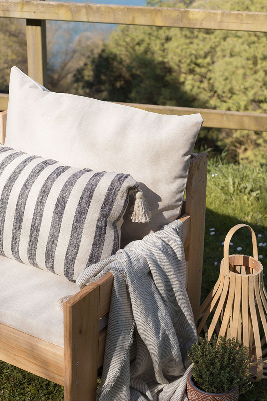OREKA sillón modular con brazo izquierdo para exterior