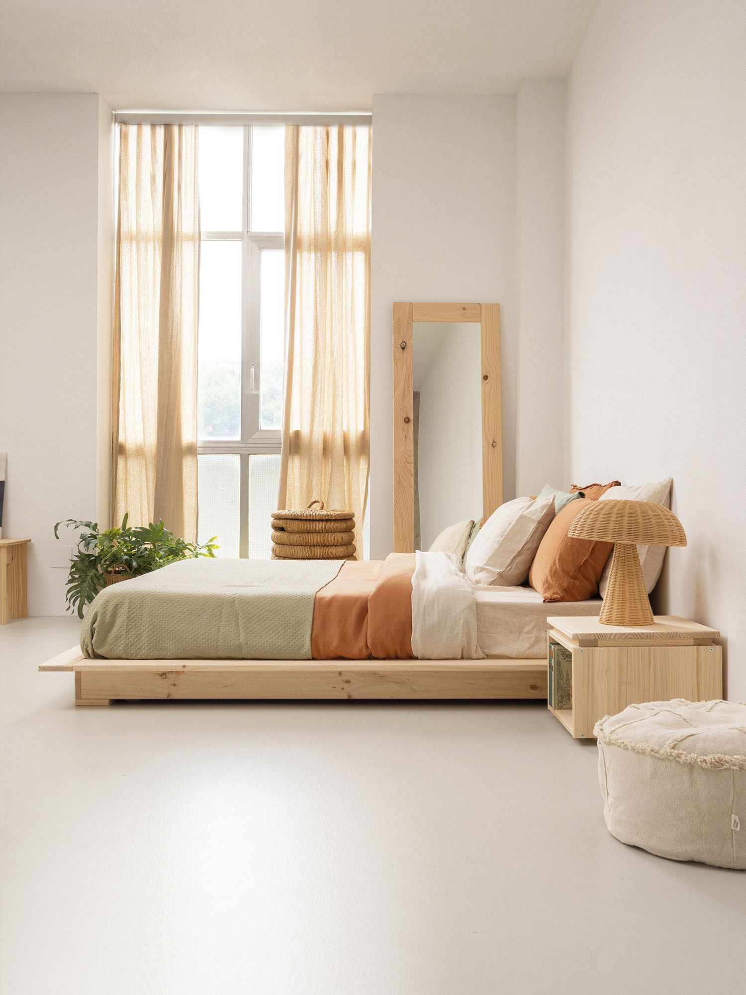 Imagen de ambiente 3 para:Cama baja estilo japonés