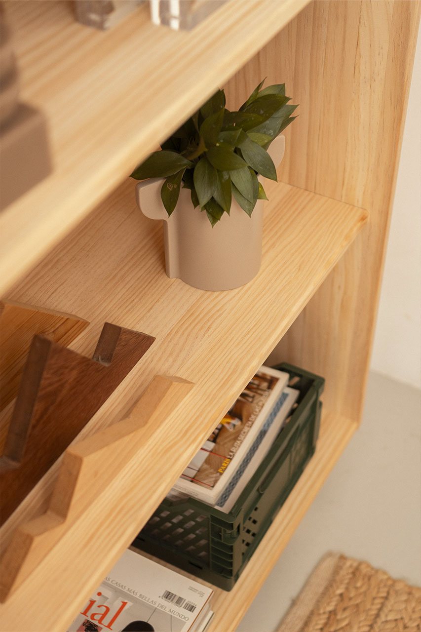 Imagen de ambiente 2 para:Estantería librería pequeña de madera