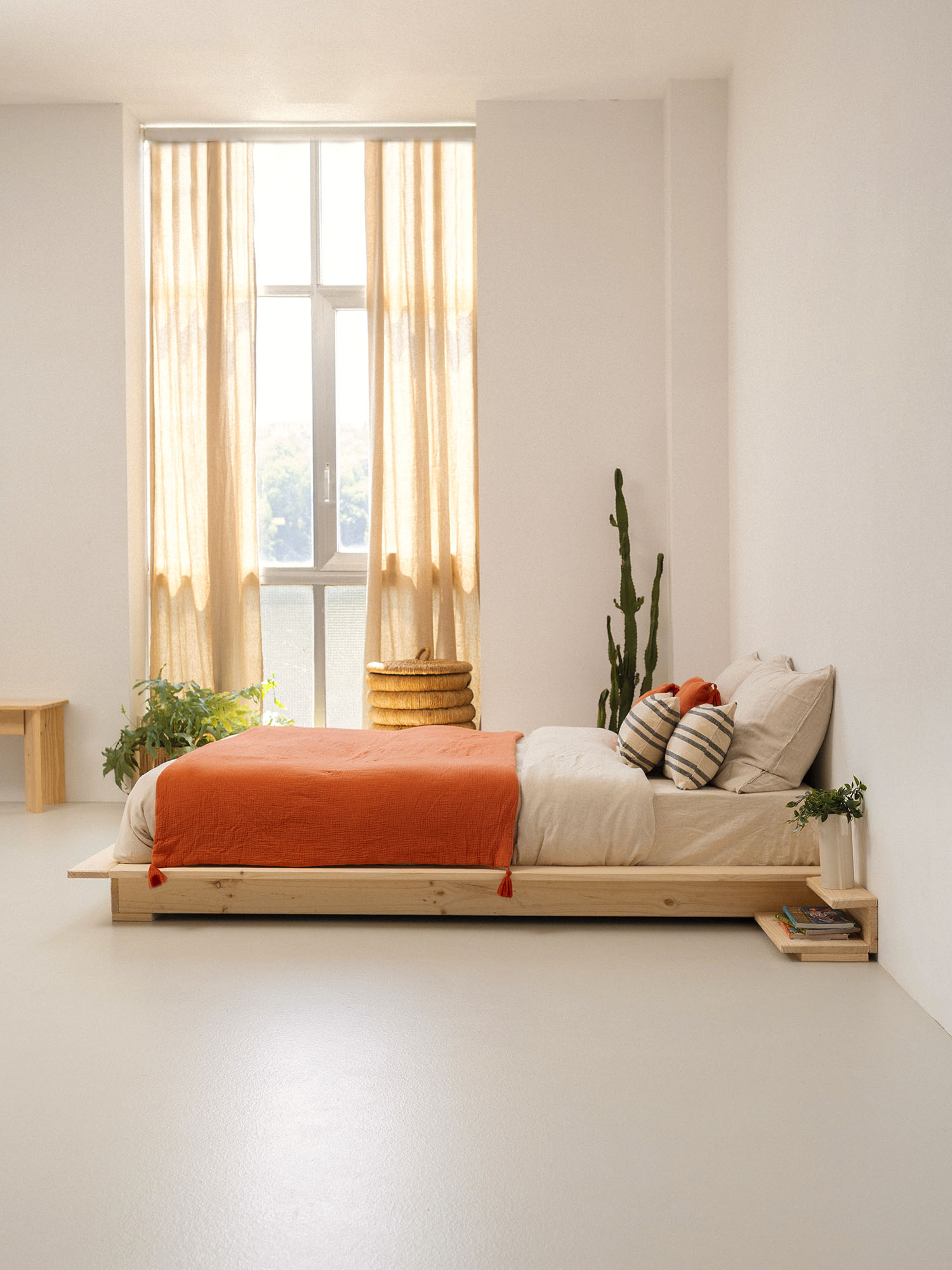 Imagen de ambiente 3 para:Mesitas de noche para cama tatami