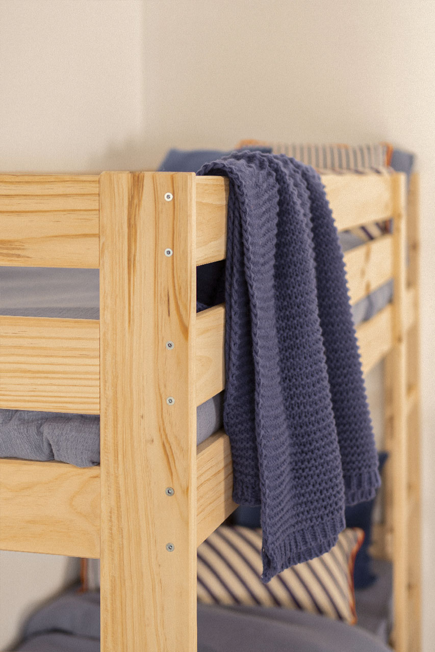 Imagen de ambiente 3 para:Litera de madera ecol&oacute;gica