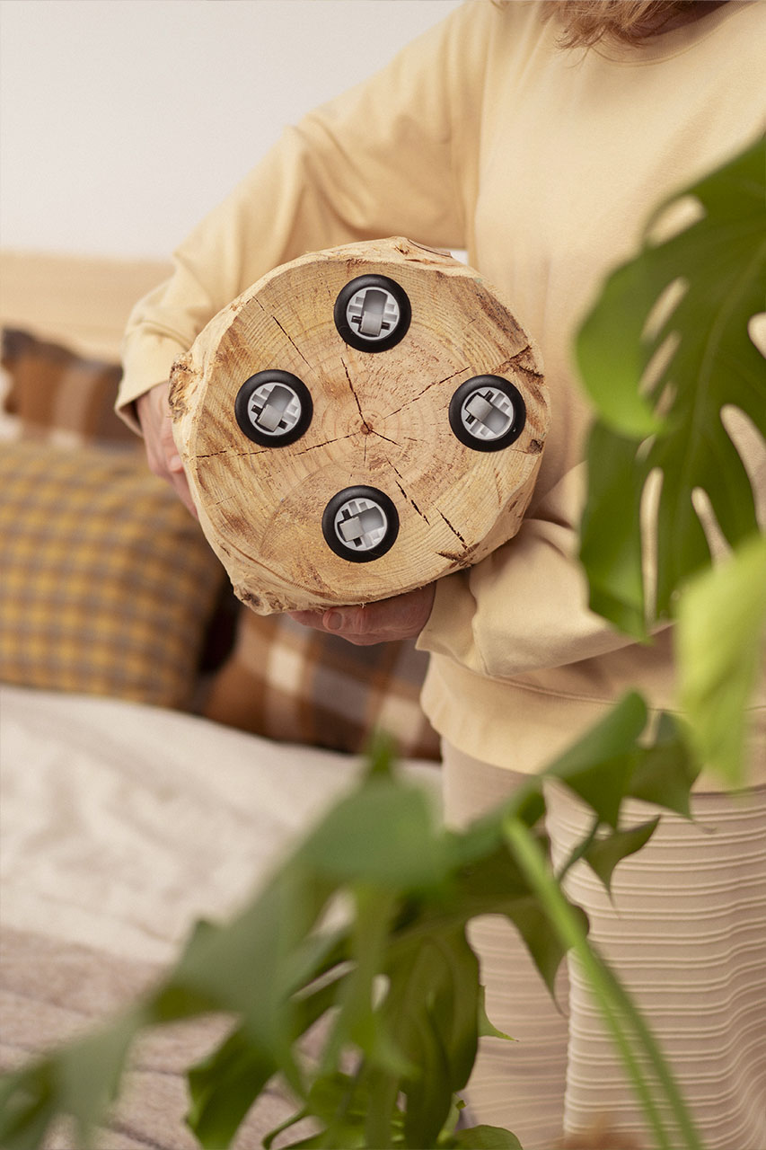 Imagen de ambiente 4 para:Tronco decorativo de madera sostenible