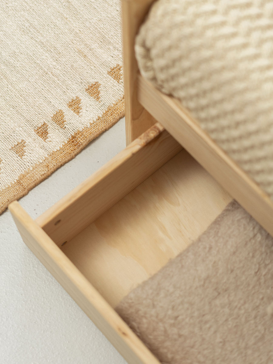 Accessoires en bois pour lits et lits superpos&eacute;s