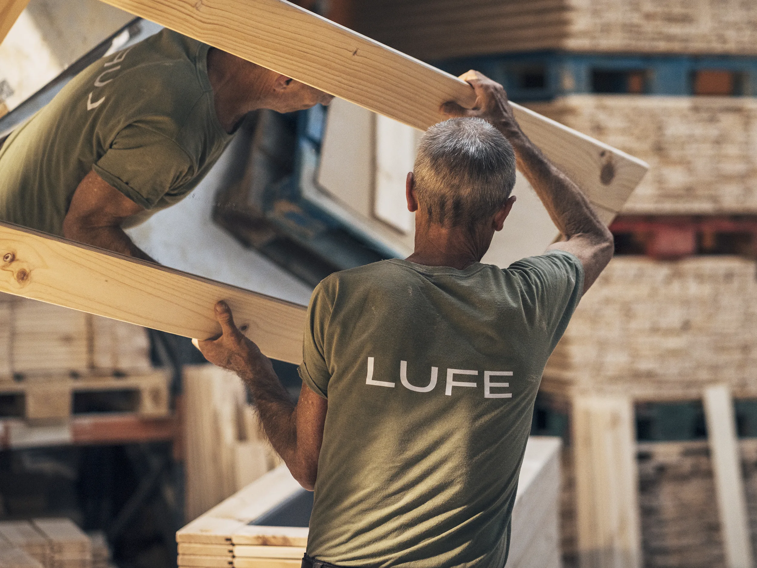 Muebles LUFE de madera ecol&oacute;gica